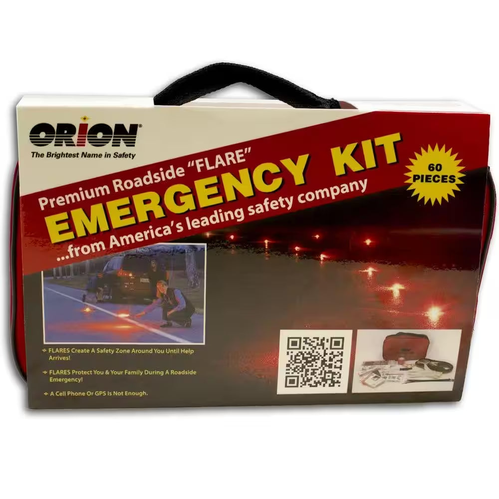 Premium Flare Emergency Kit (60-Piece)