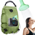 Outdoor Portable Shower Bag Outdoor Bath Cooler Heated Camping Shower Bag Removable Hose Camping Shower Camping Hiking Bag