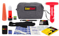 Compact Safety Kit with Escape Hammer & Emergency Signal Light. 3 in X 5 in X 8 in Length